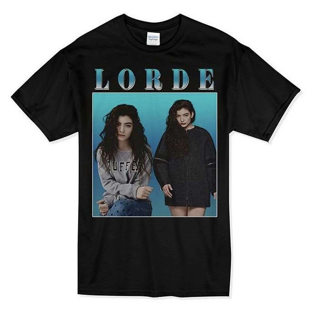 Lorde Retro Pop Alternative Music Aesthetic Graphic T-Shirt
